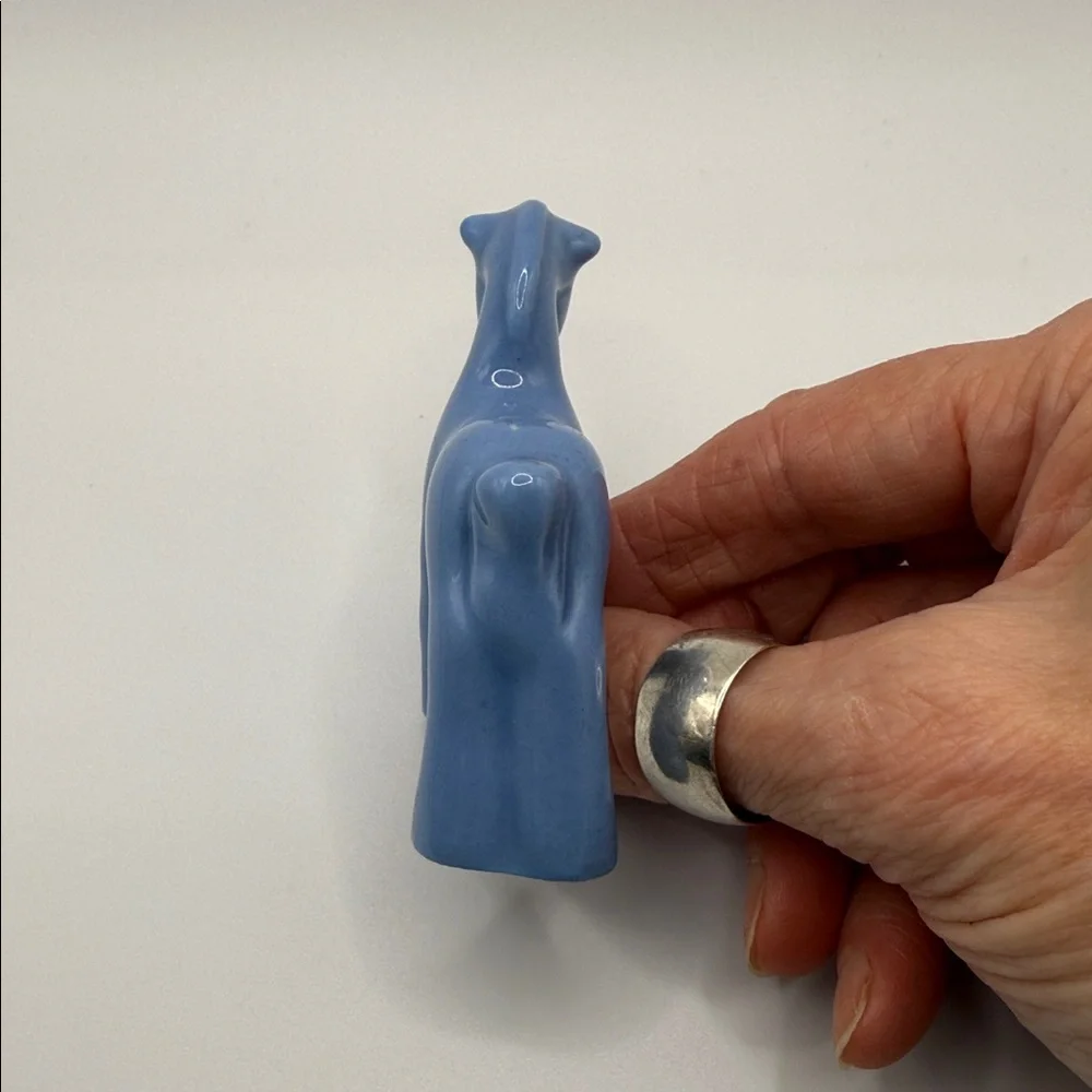 Shawnee Morton Pottery Blue Horse Figurine - Picture 6 of 11